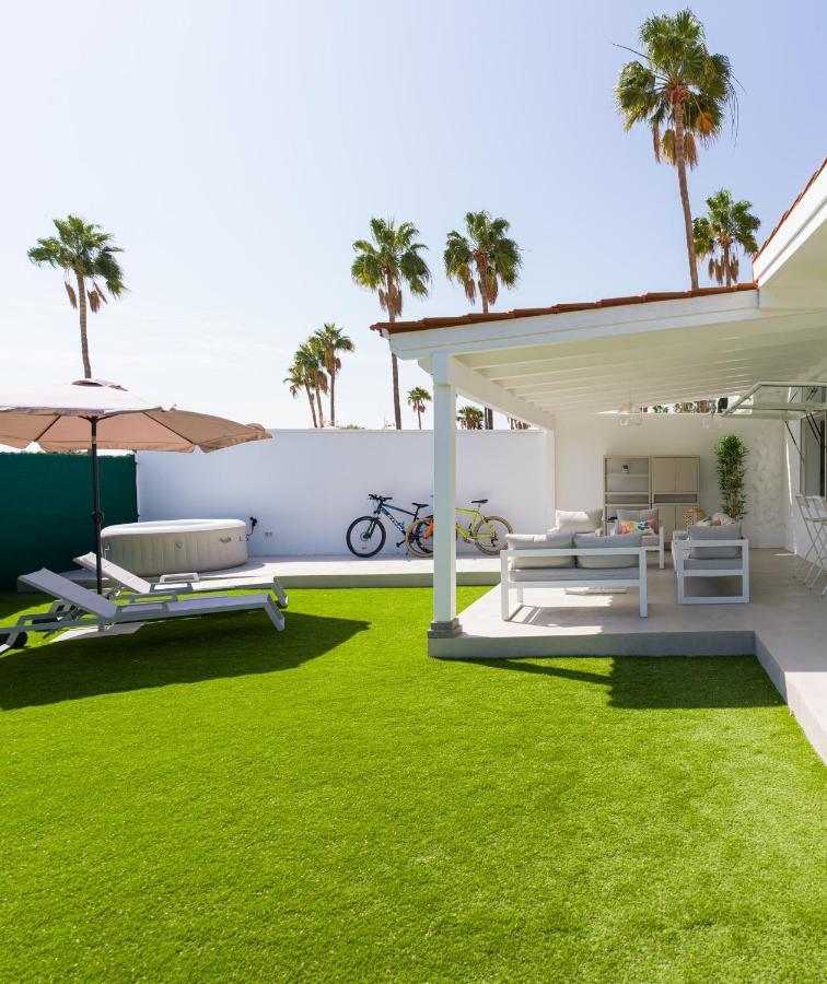 Aquarium Bungalow Private Jacuzzi, 3 Bedrooms, Ac And Bikes Maspalomas  Exterior foto