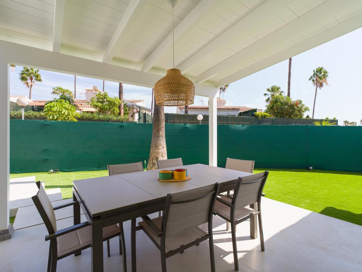 Aquarium Bungalow Private Jacuzzi, 3 Bedrooms, Ac And Bikes Maspalomas  Exterior foto