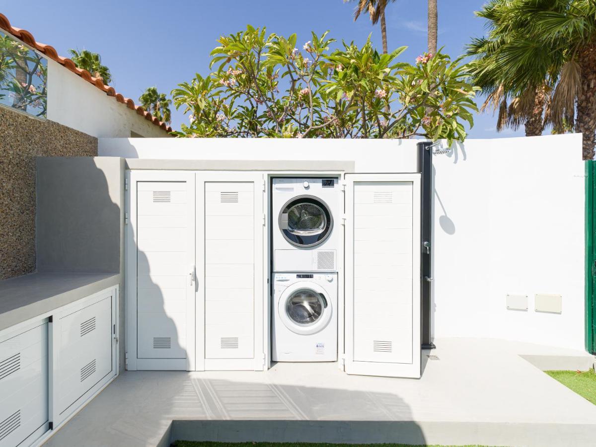 Aquarium Bungalow Private Jacuzzi, 3 Bedrooms, Ac And Bikes Maspalomas  Exterior foto
